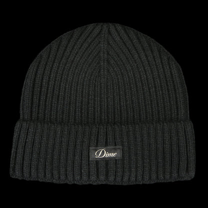 Cursive Rib Beanie