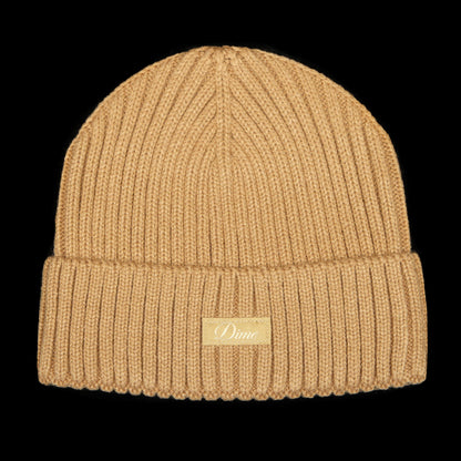 Cursive Rib Beanie