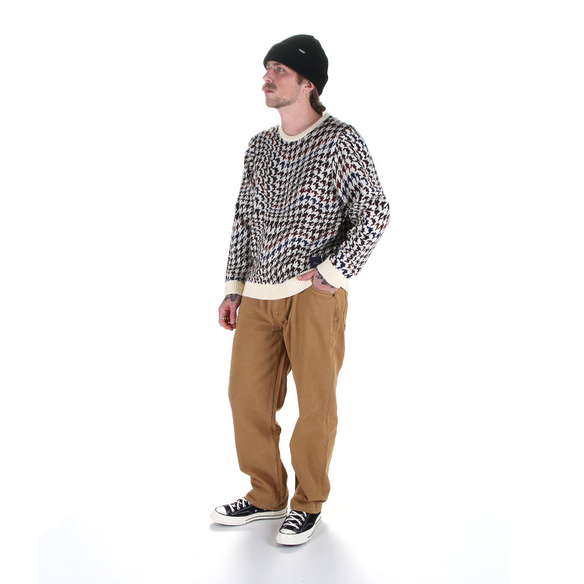Houndstooth Knit