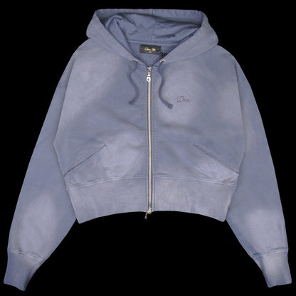 Women's Cropped Zip Hoodie