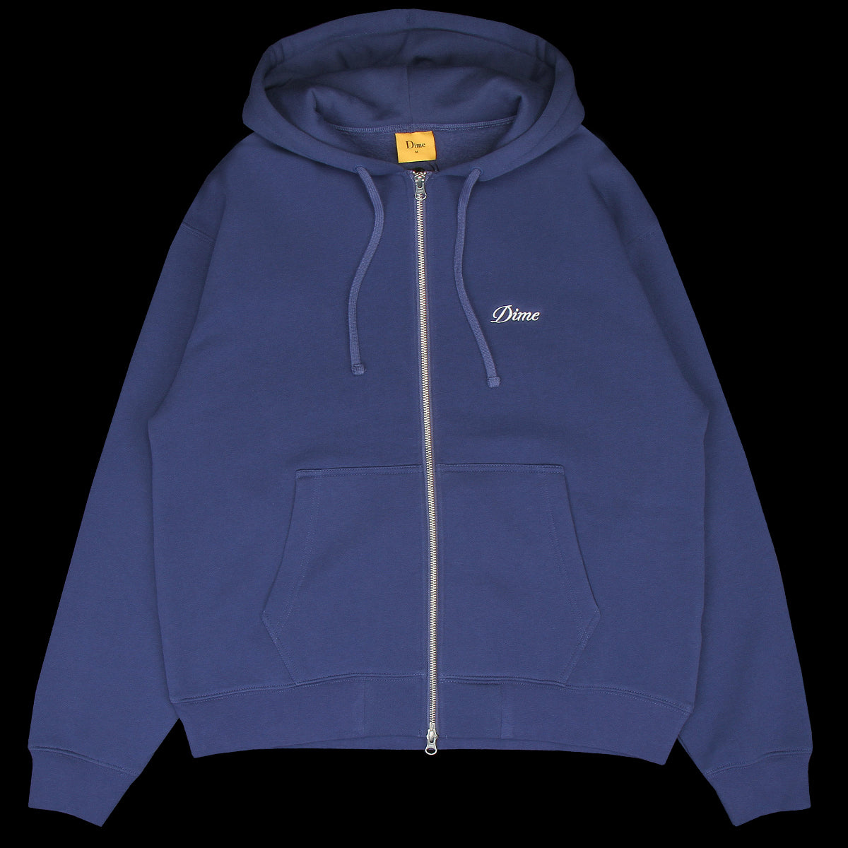 Cursive Zip Hoodie