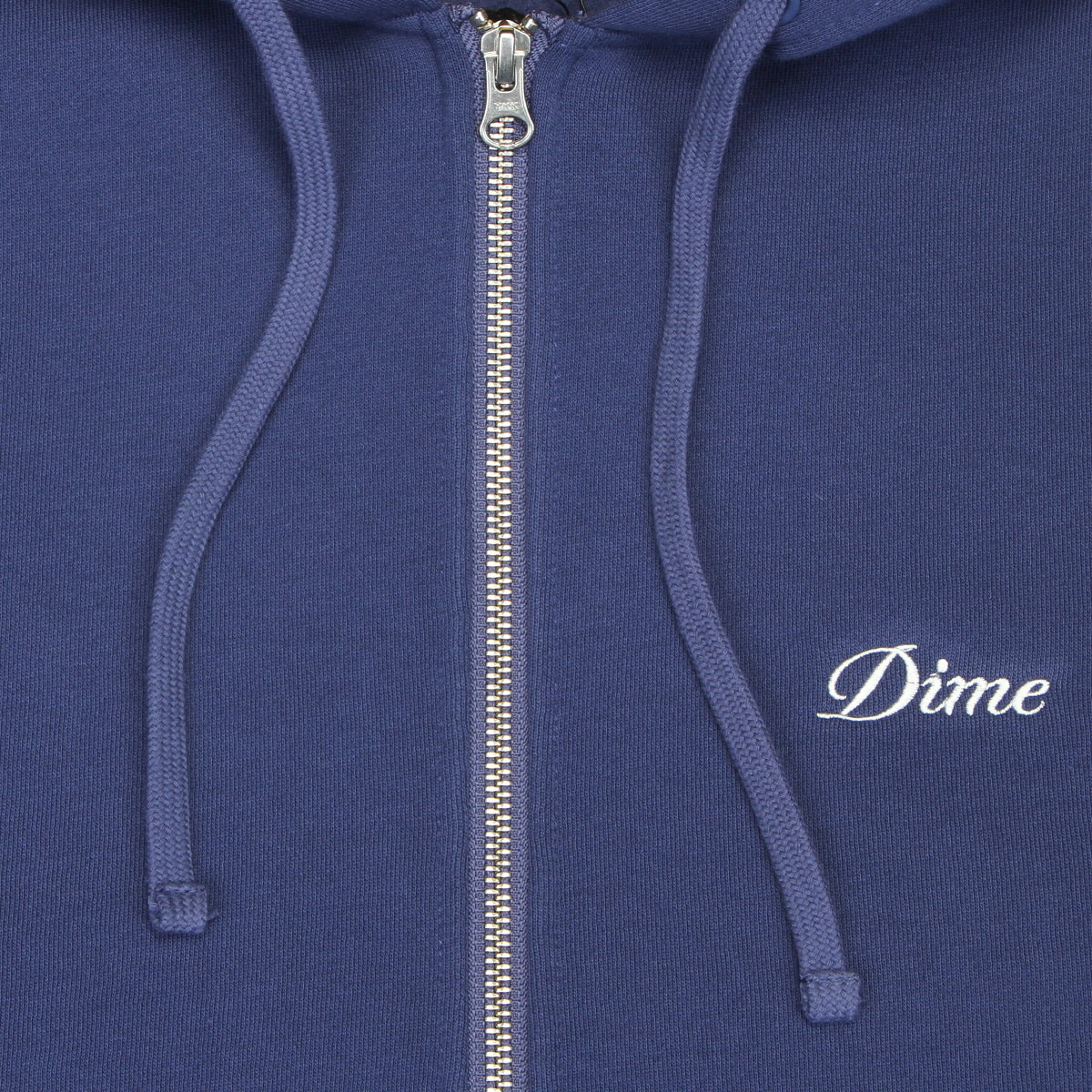 Cursive Zip Hoodie