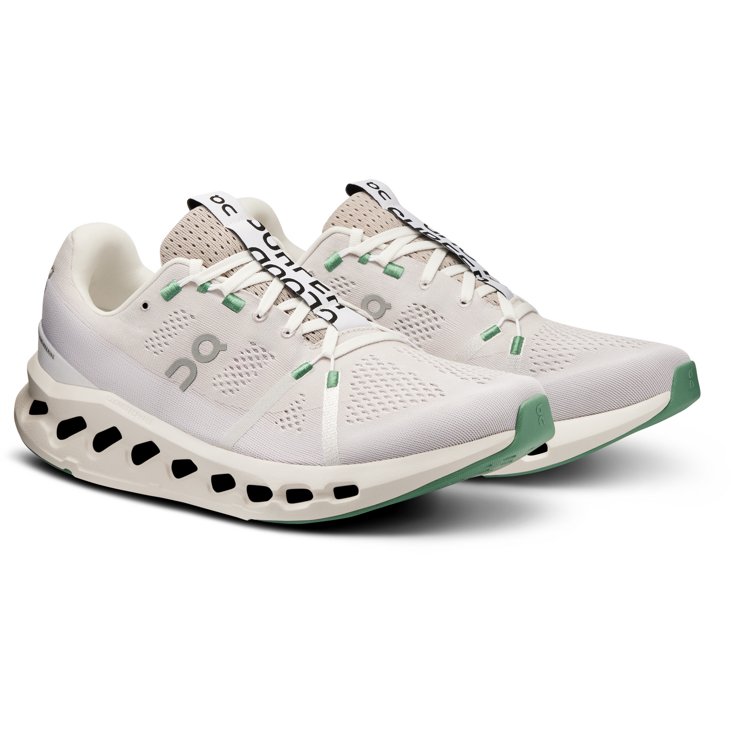 On Running Men's Cloudsurfer Shoes - Pearl / Ivory