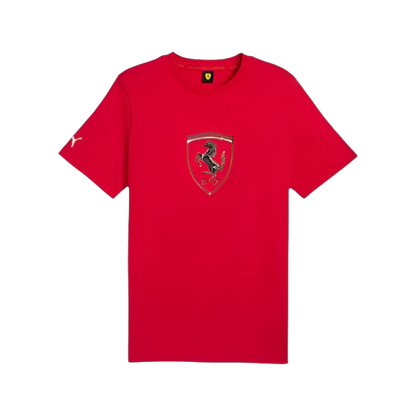 Puma Men's Scuderia Ferrari Race Tonal Big Shield Apparel - Rosso Corsa