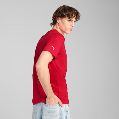 Puma Men's Scuderia Ferrari Race Tonal Big Shield Apparel - Rosso Corsa
