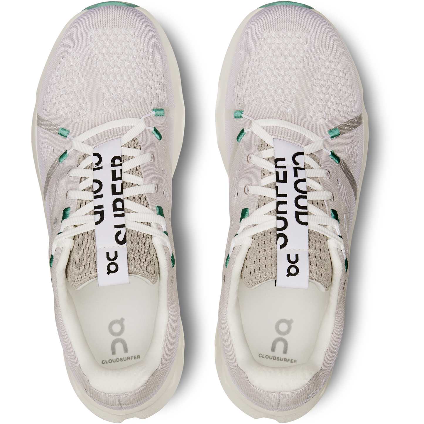 On Running Men's Cloudsurfer Shoes - Pearl / Ivory