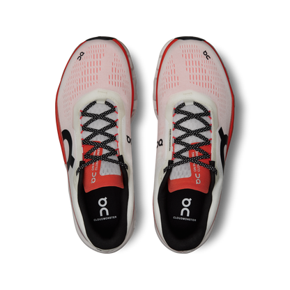 On Running Men's Cloudmonster 2 Shoes - Undyed / Flame