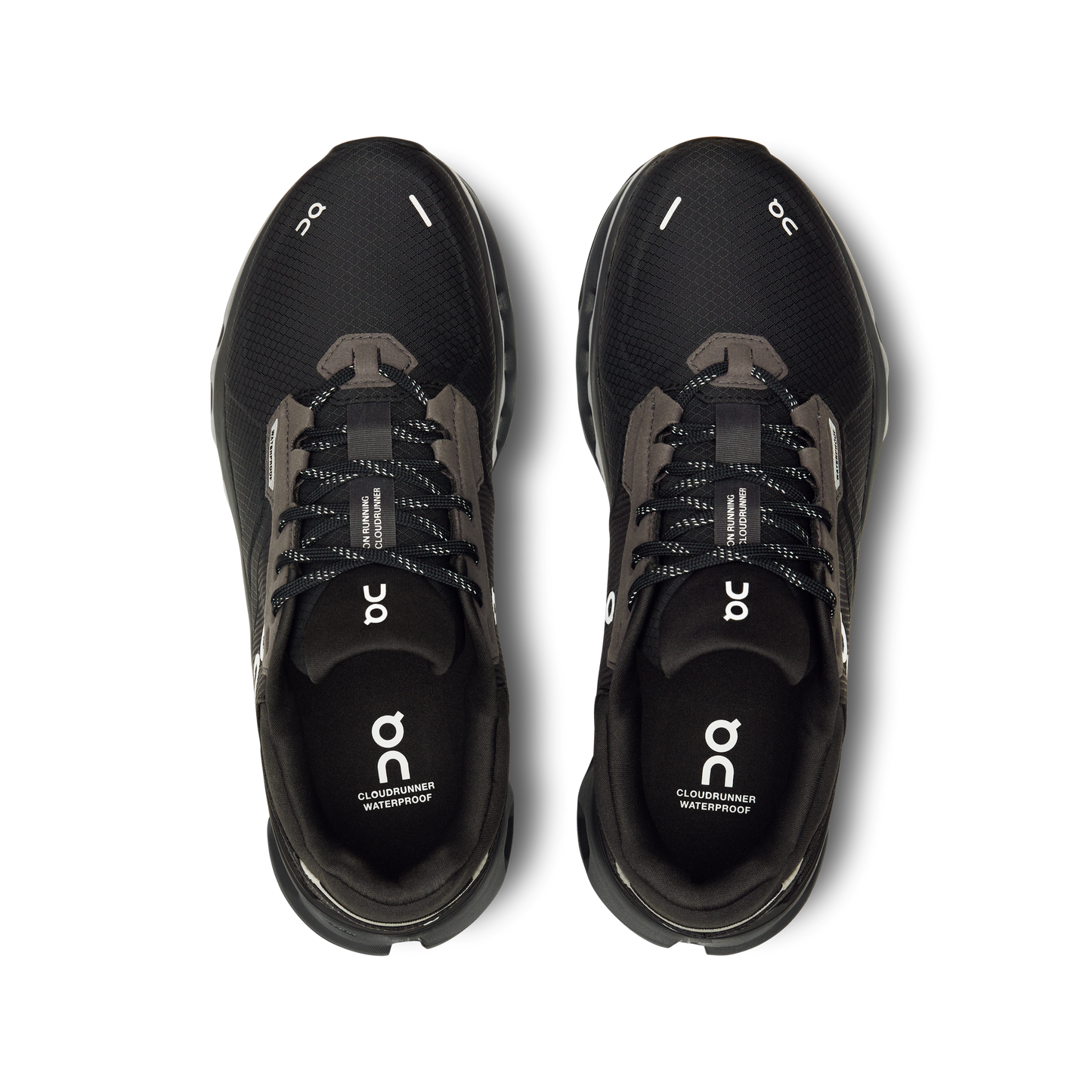 On Running Women's Cloudrunner 2 Waterproof Shoes - Magnet / Black