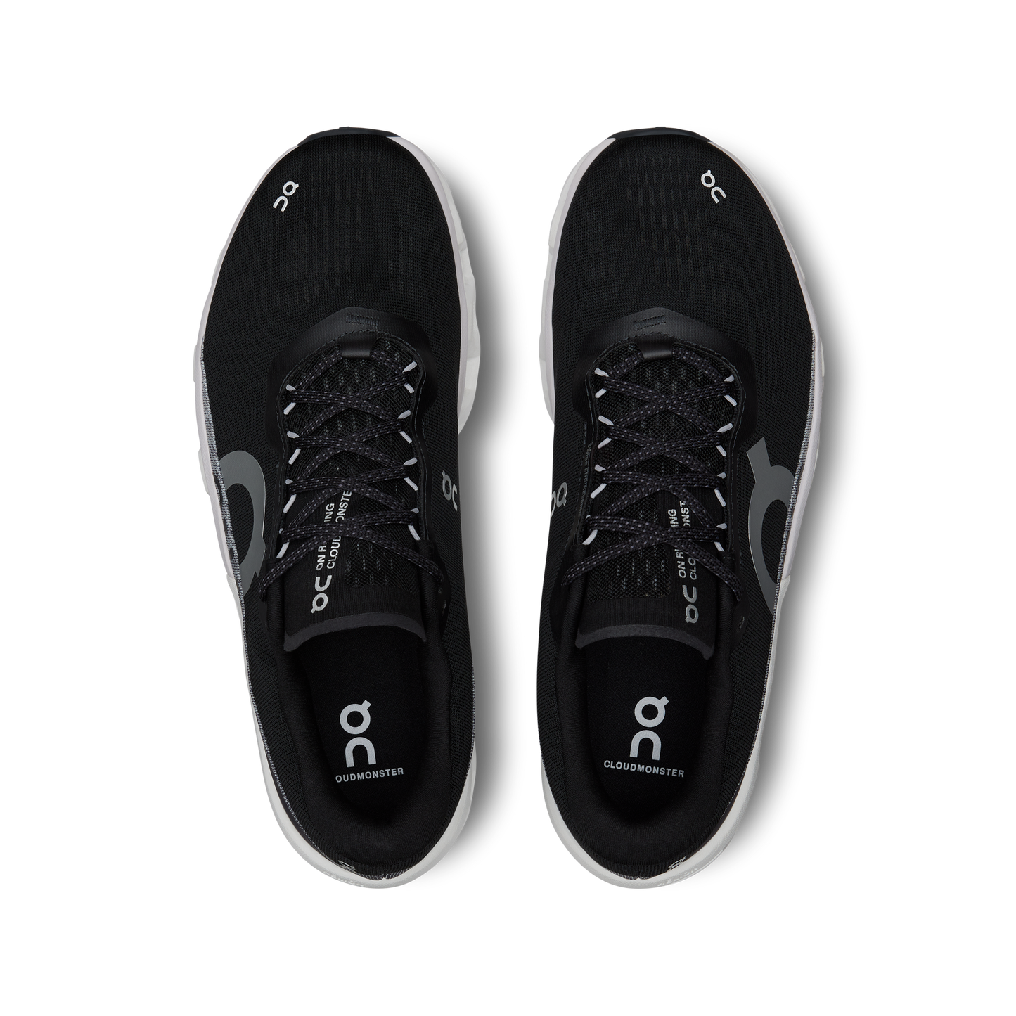 On Running Men's Cloudmonster 2 Shoes - Black / Frost