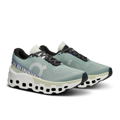 On Running Women's Cloudmonster 2 Shoes - Mineral / Aloe