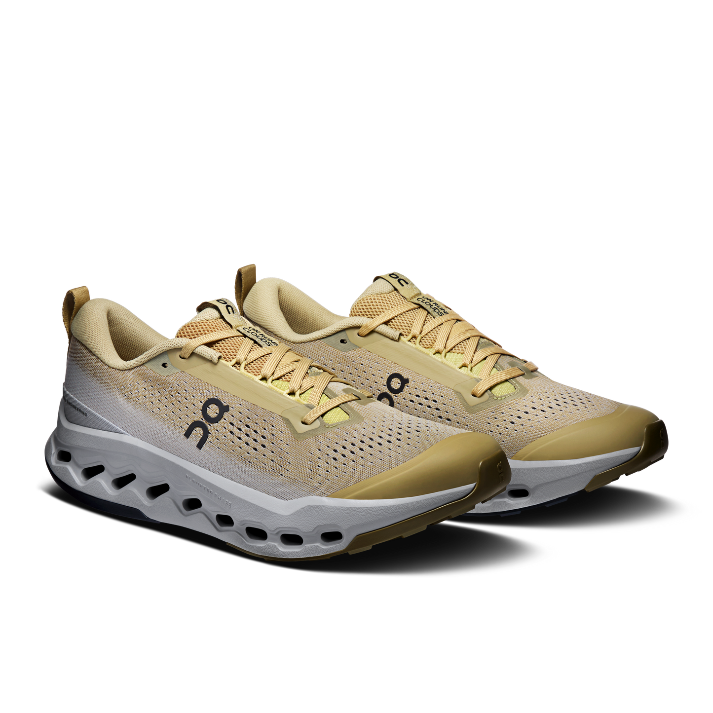 On Running Men's Cloudsurfer Trail 2 Shoes - Safari / Glacier