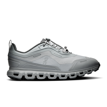 On Running Men's Cloud 6 Geo Waterproof Shoes - Alloy / Alloy