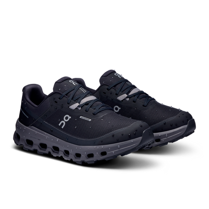 On Running Women's Cloudvista 2 Waterproof Shoes - Black / Eclipse