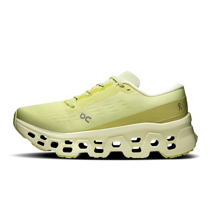 On Running Women's Cloudmonster 3 Shoes - Limelight / Seedling