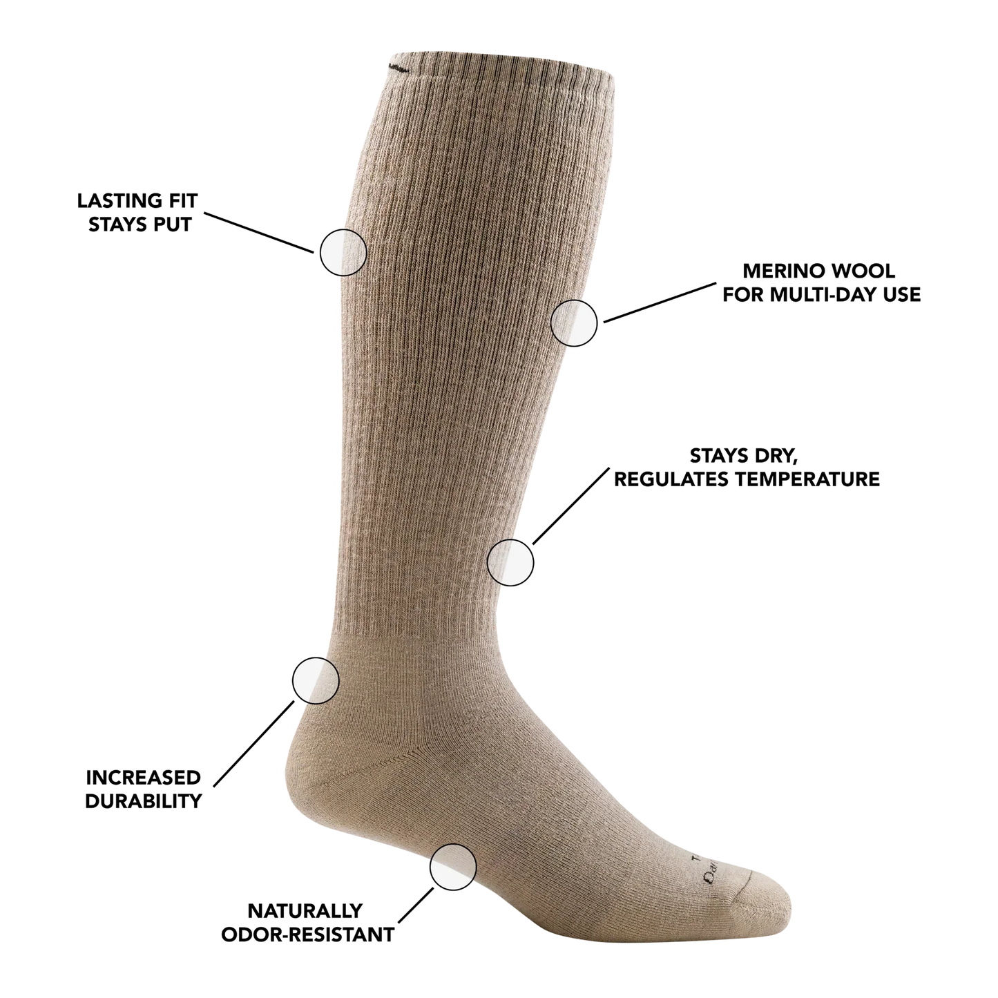 Darn Tough OTC Heavyweight Tactical Sock - Full Cushion