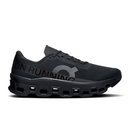 On Running Men's Cloudmonster 1 Shoes - Black / Black