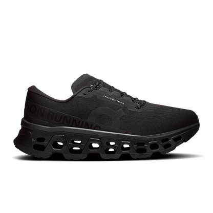 On Running Men's Cloudmonster 3 Shoes - Black / Black