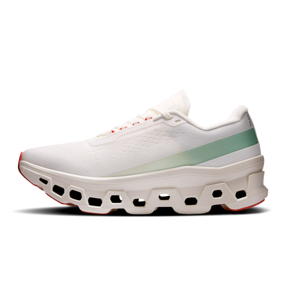On Running Women's Cloudmonster 1 Shoes - Ivory / Creek