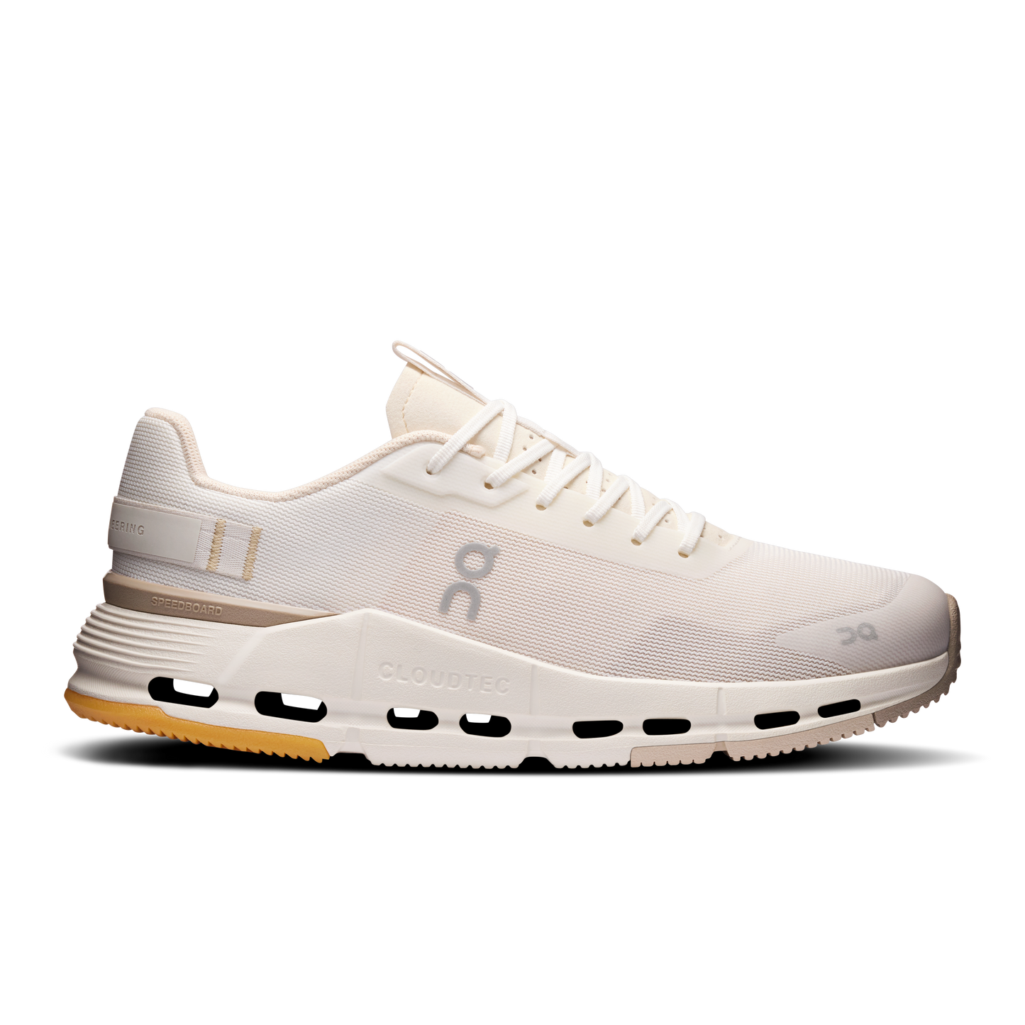 On Running Women's Cloudnova Form 2 Shoes - Ivory / Desert