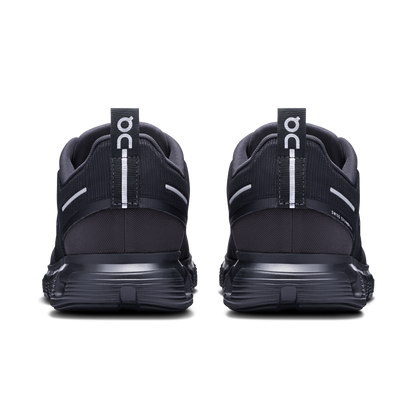 On Running Men's Cloud 6 Waterproof Shoes - Black / Black
