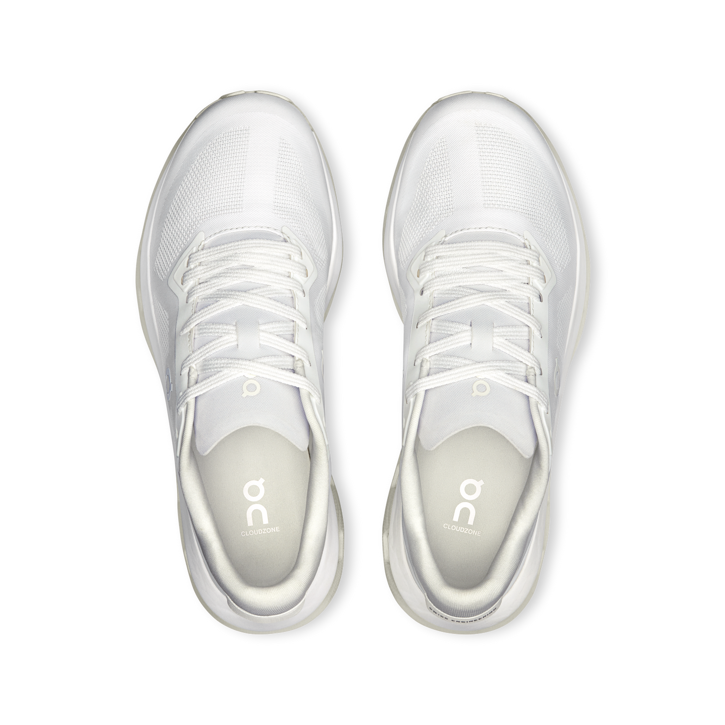 On Running Women's Cloudzone Shoes - White / White