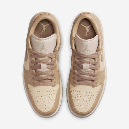Nike Women's Air Jordan 1 Low Shoes - Rattan / Sail / Desert Camo
