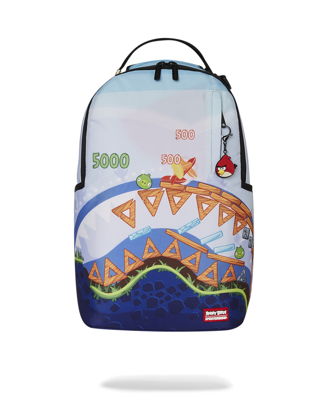Sprayground Angry Birds Shark Defense Backpack Bag