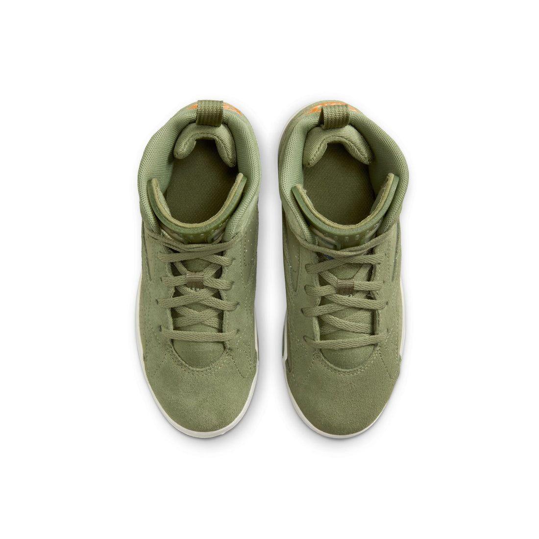 Nike Kids' Jordan MVP Shoes - Olive / Mandarin / Sail