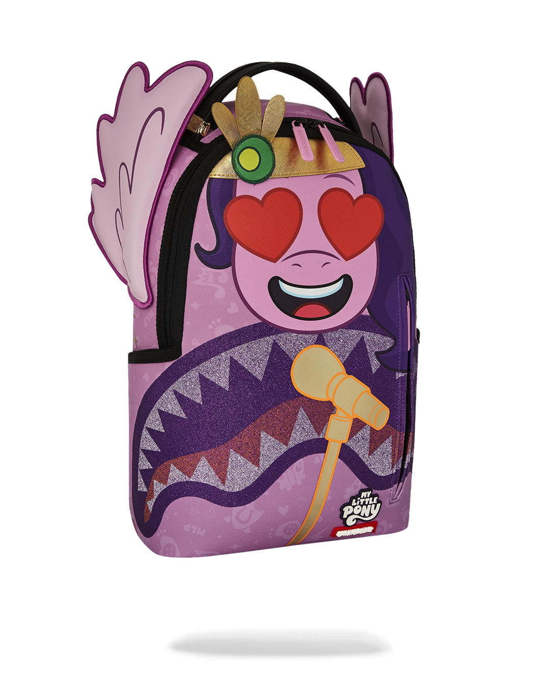 Spraygound My Little Pony Winged Royalty Mini Backpack - Pink / Purple