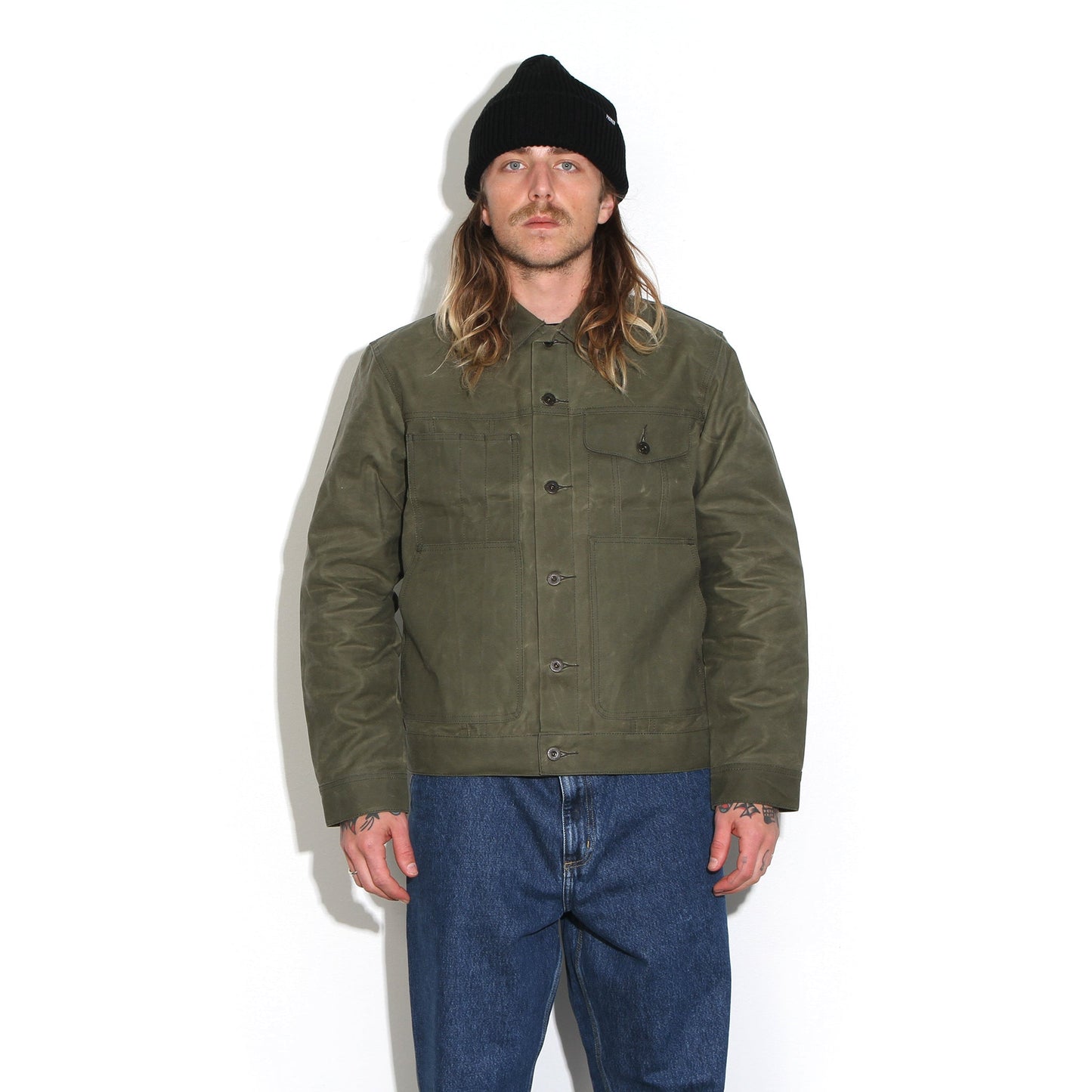 Tin Cloth Short Lined Cruiser Jacket