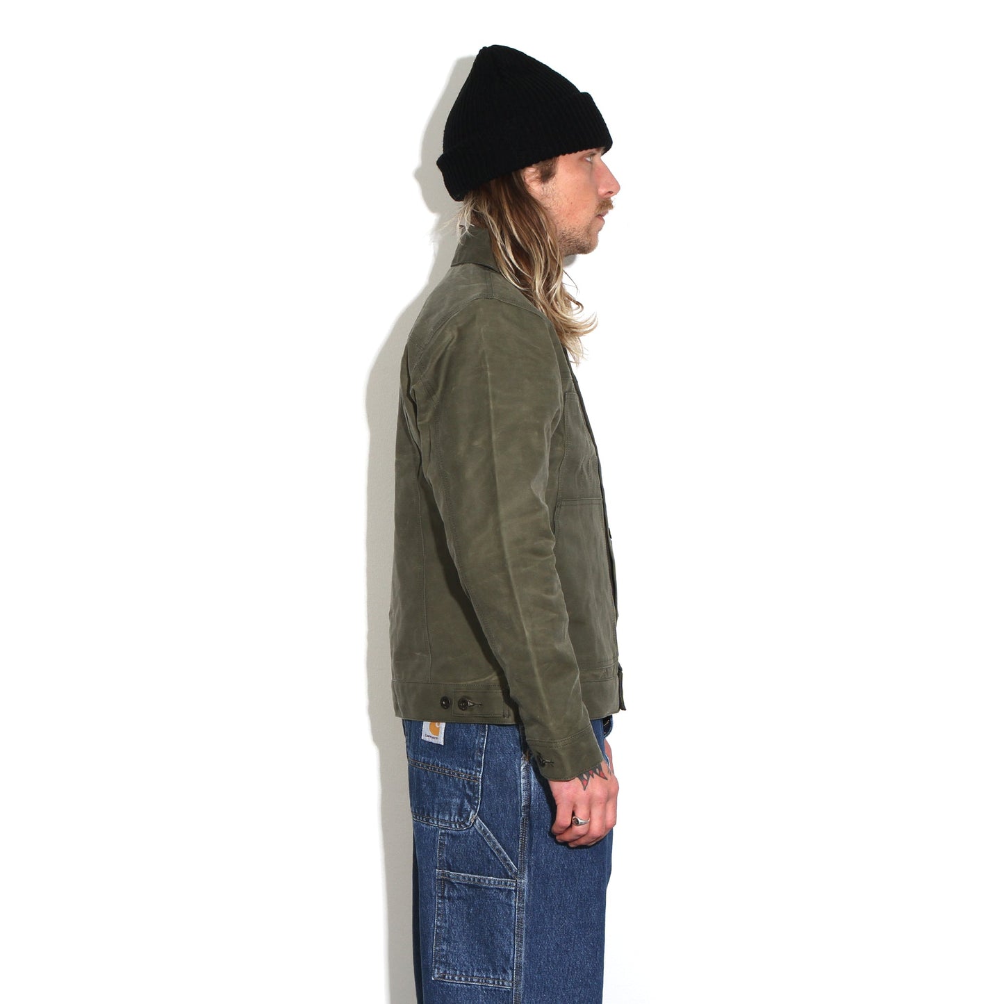 Tin Cloth Short Lined Cruiser Jacket