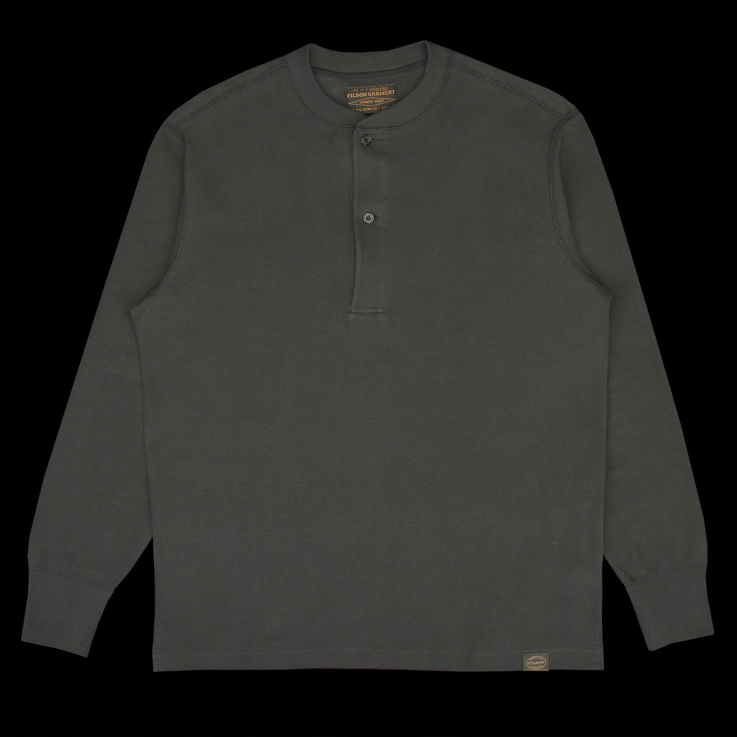Waffle Knit Henley