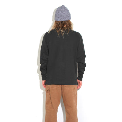 Waffle Knit Henley