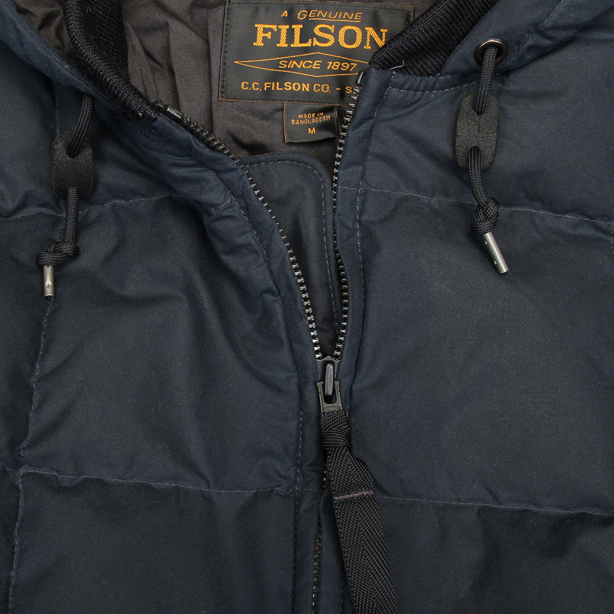 Waxed Down Jacket