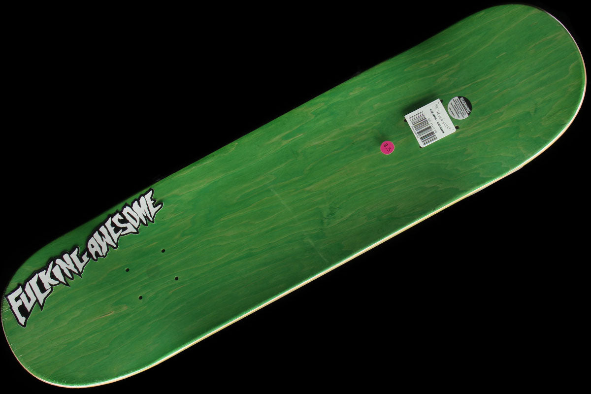 Stamp Emboss White Rainbow Deck 8.25"