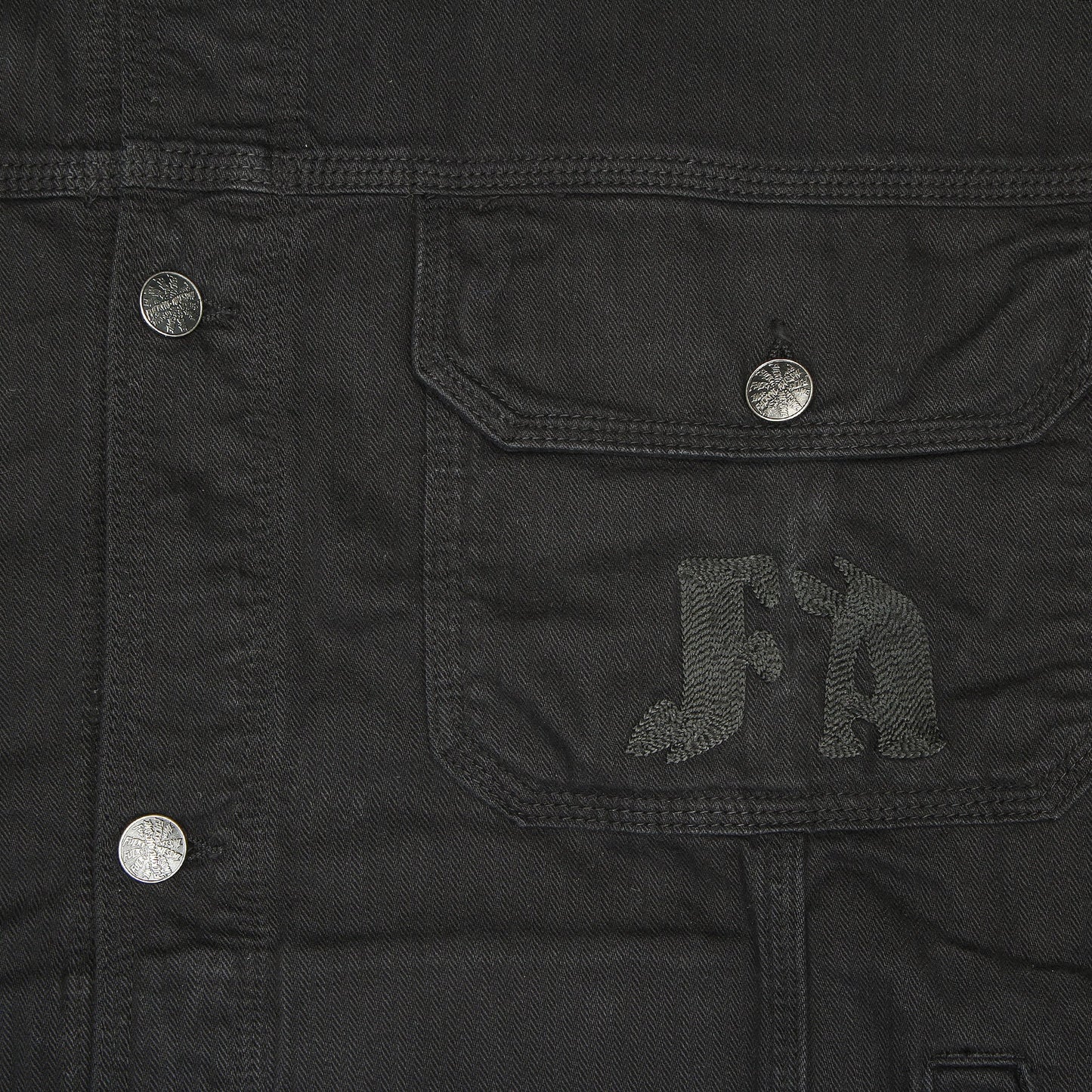 Chain Stitched Avatar Oversized Trucker Jacket