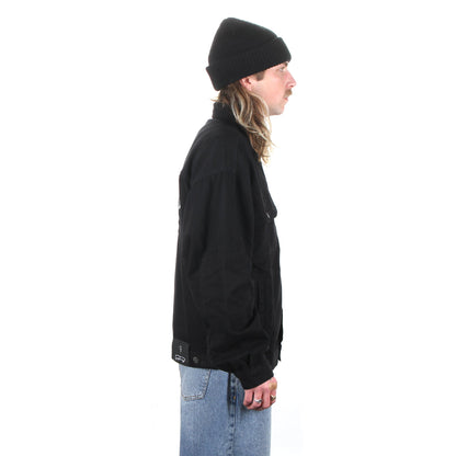 Chain Stitched Avatar Oversized Trucker Jacket