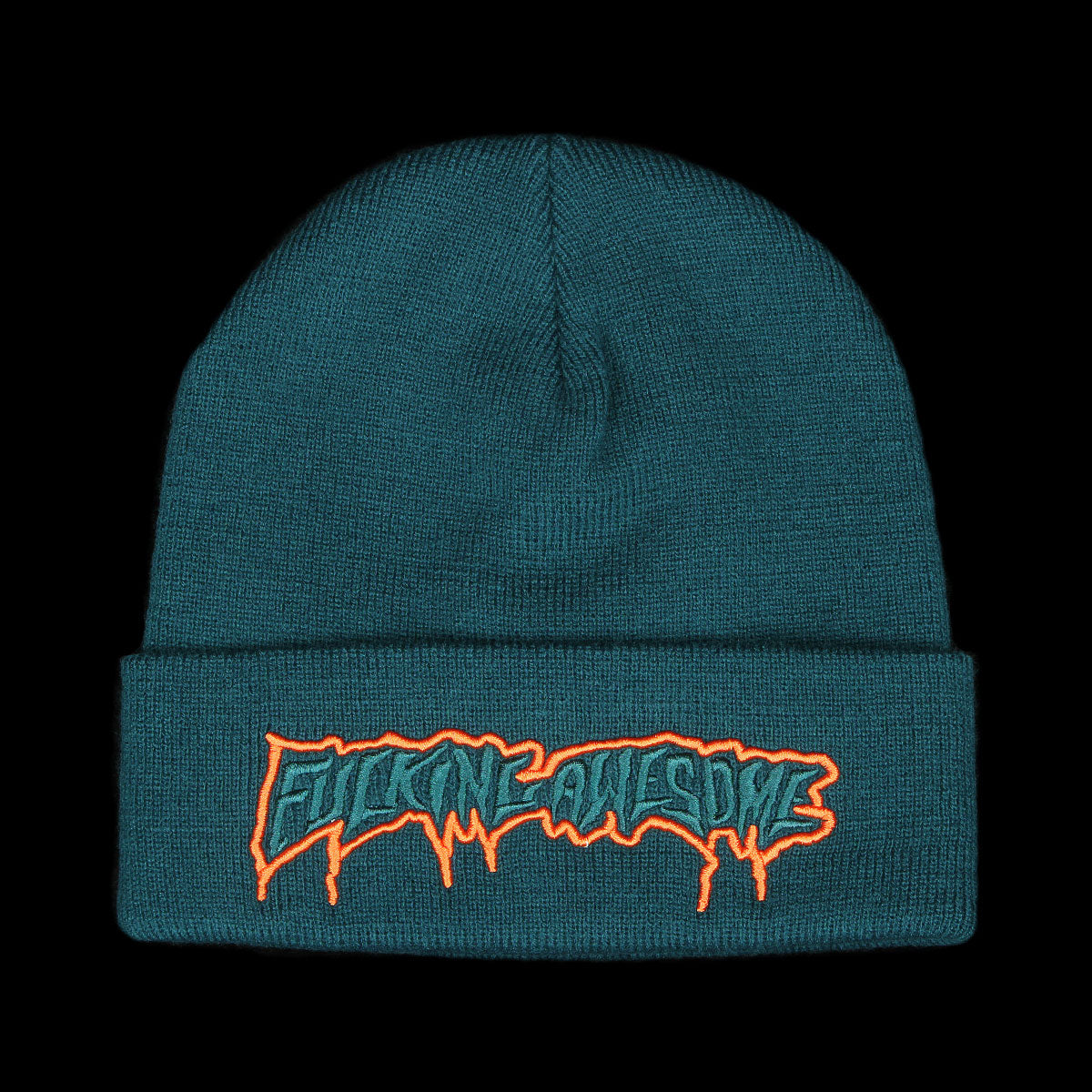 Running Logo Cuff Beanie