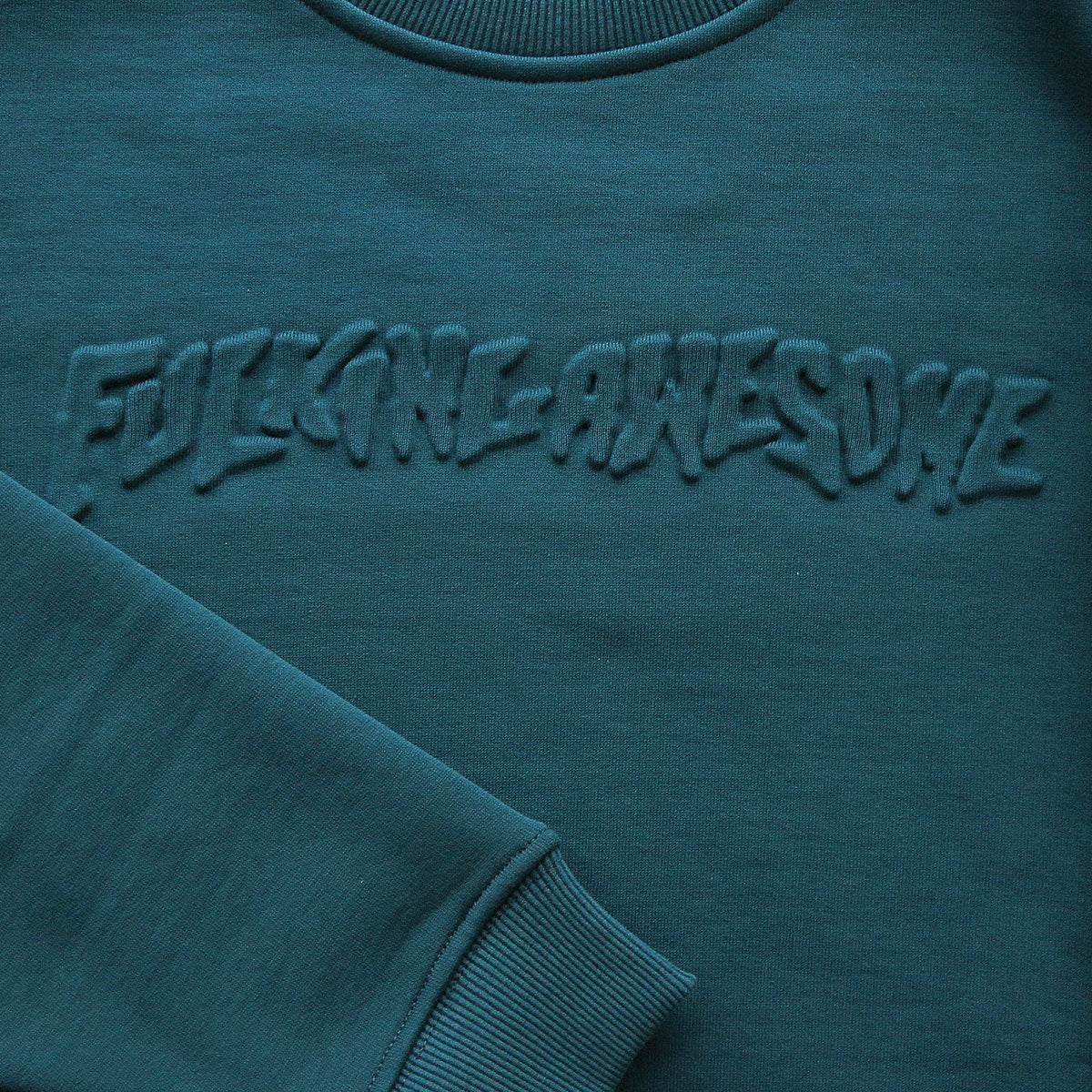 Stamped Embossed Crewneck