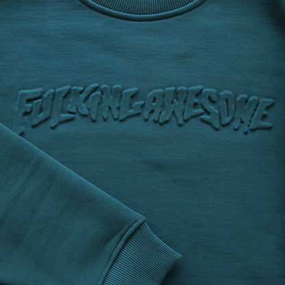 Stamped Embossed Crewneck