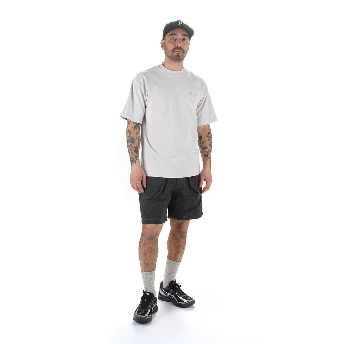 Brushed Nylon Short x And Wander