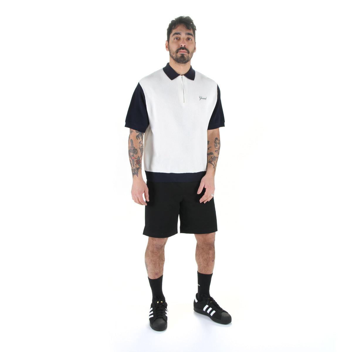Knit Quarter Zip Shirt