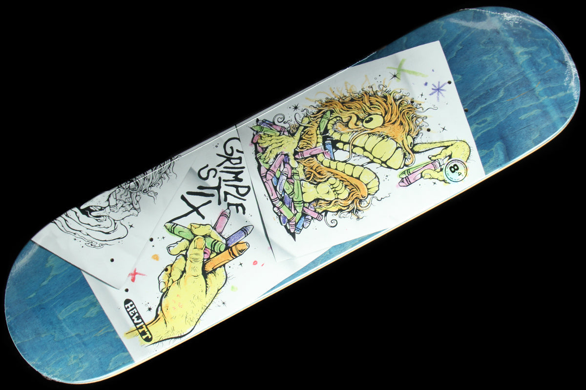 Hewitt - Coloring Book Blue Deck 8.4"