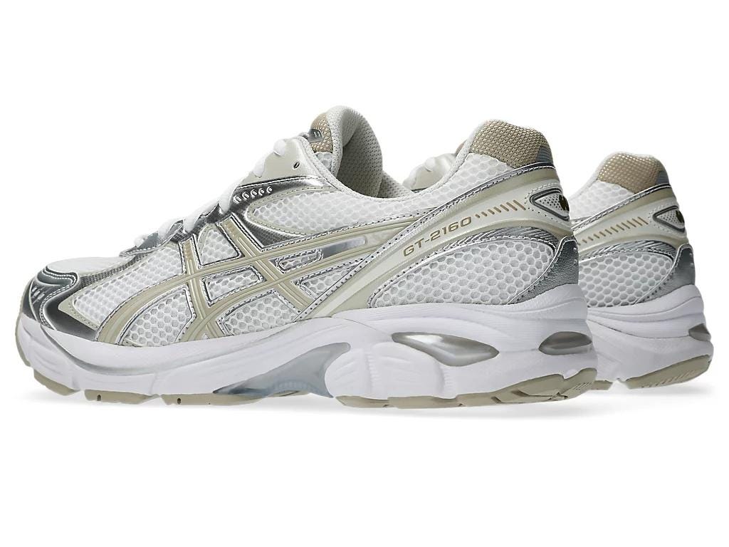 Asics Men's Gt-2160 Shoes - White / Putty