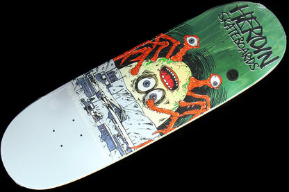 Space Egg 2 Green Deck 9.4"
