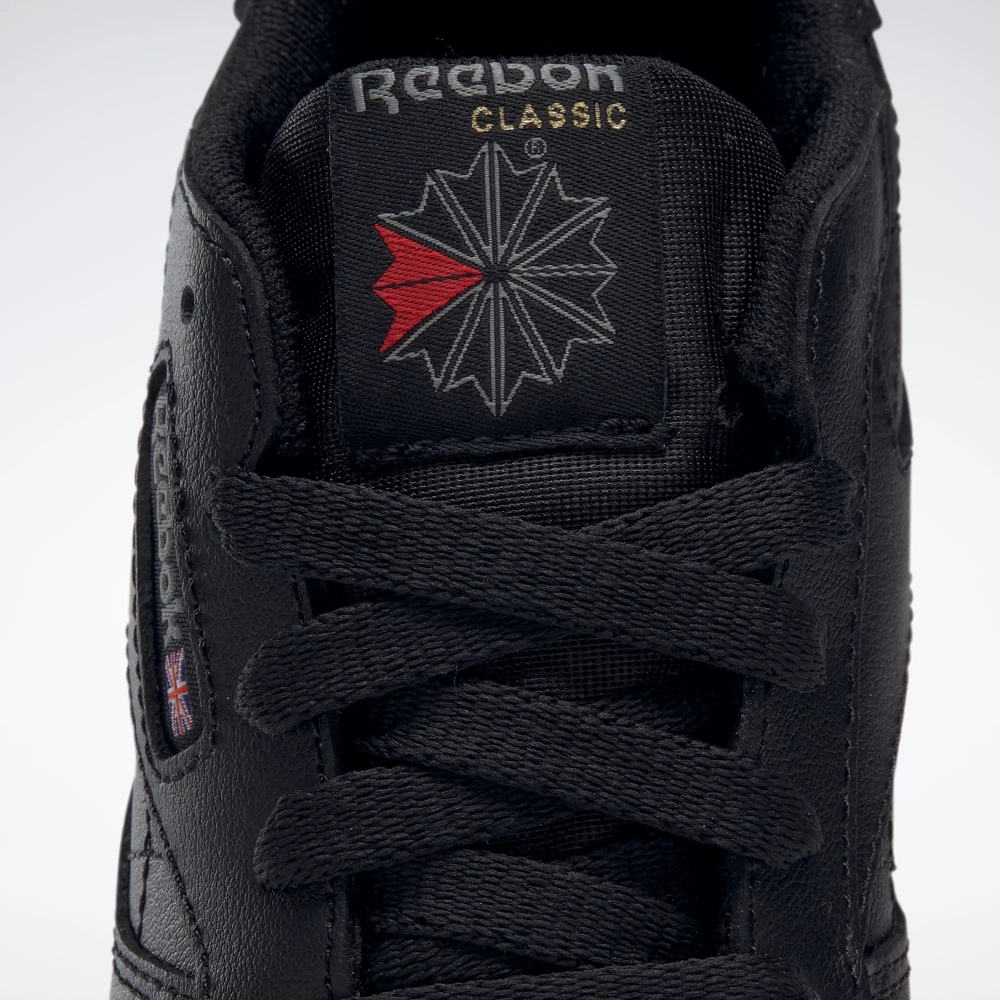 Reebok Kids' Classic Leather PS Shoes - All Black