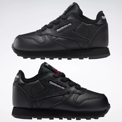 Reebok Kids' Classic Leather Shoes - Core Black