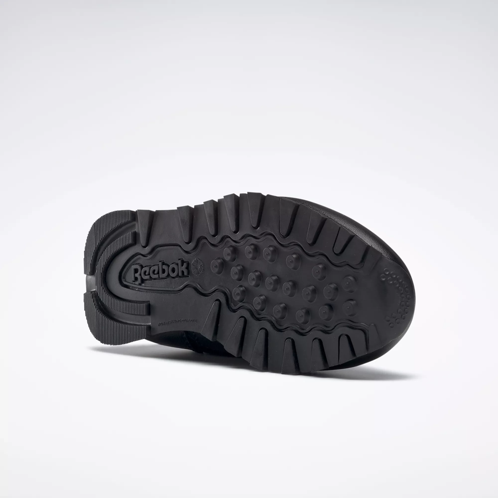 Reebok Kids' Classic Leather PS Shoes - All Black