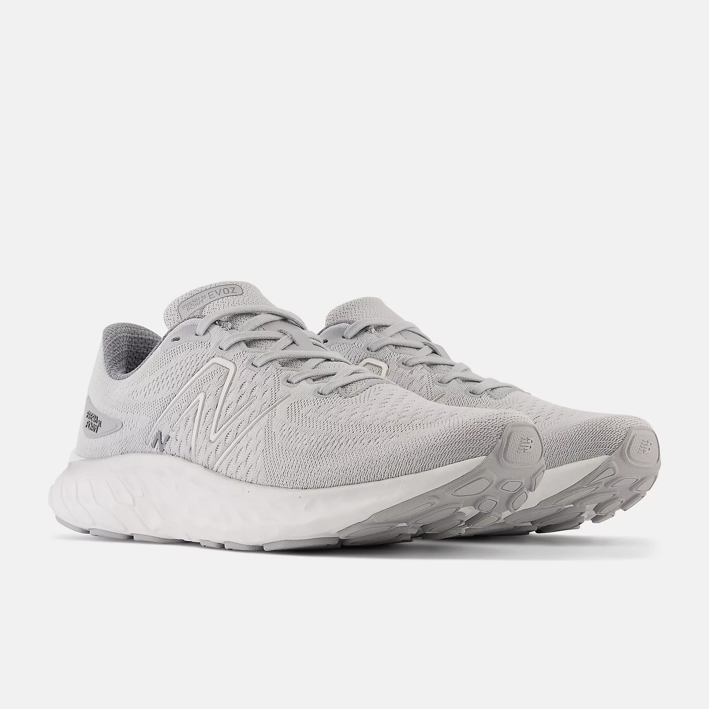 New Balance Men's Fresh Foam X EVOZ v3 Shoes - Graphite / Aluminum Grey / Silver Metallic
