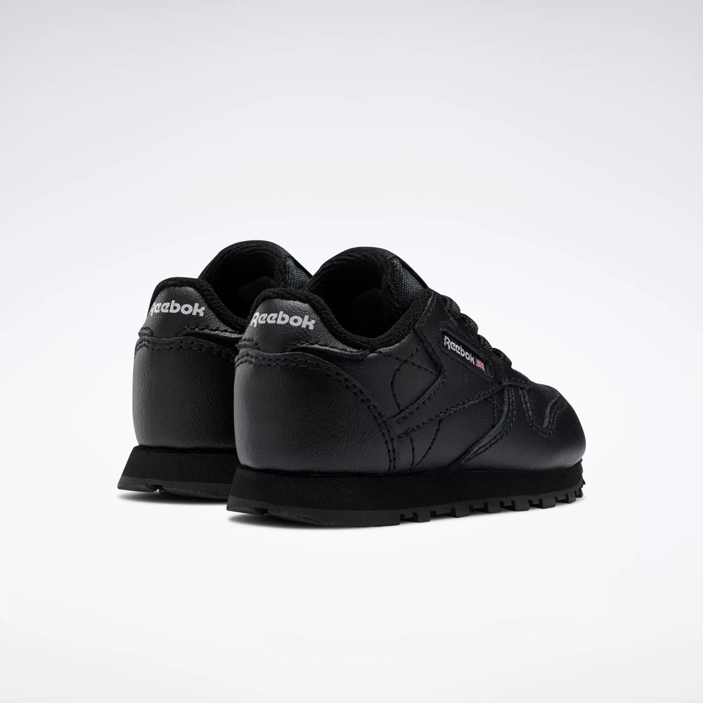 Reebok Kids' Classic Leather Shoes - Core Black